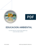 Plan de Formación A Promotores Ambientales 1