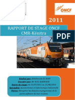 Rapport de Stage Oncf PDF