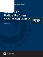 Report On Police Reform and Racial Justice