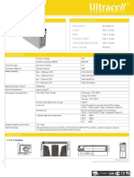 UFT250-12 Physical Specification: Specifications