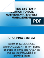 Cropping Systems