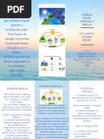 Folleto Energia Solar. Luz Angely Atencia Maury
