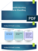 Troubleshooting Alarm Handling