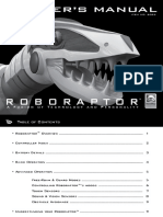 Roboraptor Manual