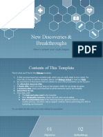 New Discoveries & Breakthroughs 