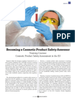 Becoming A Cosmetic Product Safety Assessor