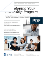 Developing Your Internship Program 6