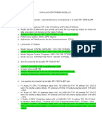 Evaluación Primer Modulo