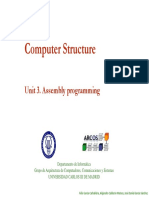 OCW - Unit 3. Assembly Programming PDF