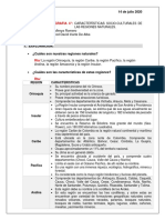 Solución Guía Geografia 4° Características Socio-Culturales de Regiones Naturales Colombia - JARED IRIARTE