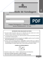 Atividade de Sondagem EF 6º P1 2020