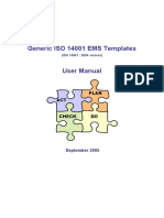 Generic ISO 14001 EMS Templates: ACT Plan