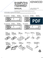 Kenwood kdc-mpv619 kdc-mpv7019 kdc-mpv7020 kdc-mv6521