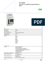 Product Data Sheet: Acti 9 IHP 1C W (24h/7d) Programmable Time Switch