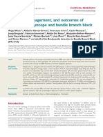 Diagnosis, Management, and Outcomes of Patients With Syncope and Bundle Branch Block