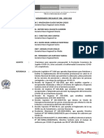 MEMO CIRCULAR 006-2020-SIS-J Precisiones Ejecucion Presupuestal PES COVID 19 PDF