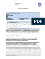 INFORME PSICOPEDAGOGICO 4° G