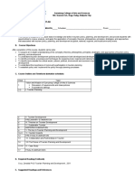 Syllabus - Tourism Planning & Dev