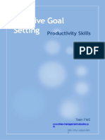 Effective Goal Setting