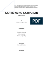 Kartilya NG Katipunan - Written Report PDF