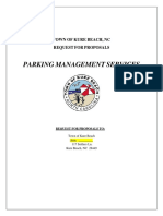 Parking Management Services: Town of Kure Beach, NC Request For Proposals