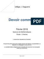 Brevet Blanc Daguerre Fevrier 2016