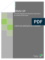 Carta de Servicos CRMV SP