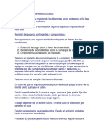 Terminación de Una Auditoria PDF