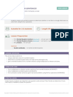 Translating Number Sentences: For The Multiplication and Division Problem Solving Key Concept