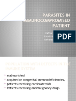 Lecture Parasites in Immunocompromised Patient