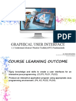 Graphical User Interface: 1.1 Understand Abstract Window Toolkit (AWT) Fundamentals