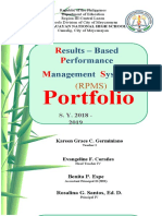 R P M S: Esults - Based Erformance Anagement Ystem