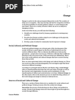 Lesson 13 Social, Cultural, and Political Changes