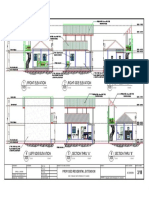 Front Elevation 1 Right-Side Elevation 2 Rear Elevation 3: Proposed Residential Extension