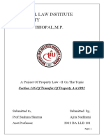 National Law Institute University Bhopal, M.P.: Page - 1