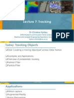 Lecture 7 Tracking