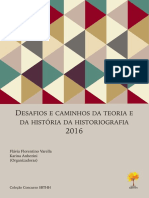 Desafios e Caminhos Da Teoria e Da História Da Historiografia PDF