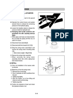 G Group 5 Swing Device: 1. Removal and Install of Motor