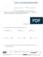 Math g1 m2 End of Module Assessment