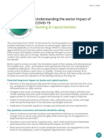 Understanding The Sector Impact of COVID-19: Banking & Capital Markets