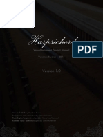 Harpsichord: Virtual Instrument Product Manual Versilian Studios - 2015