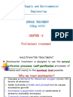 Water Supply and Environmental Engineering: Chapter - 2 Preliminary Treatment