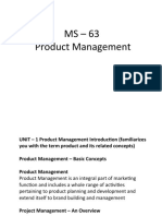 Product Management - Final