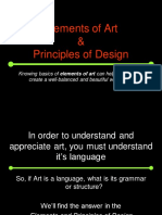 Elements of Art and Principles of Design Powerpoint