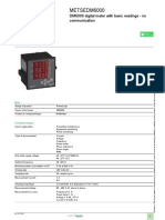 EasyLogic PM1000 Series - METSEDM6000