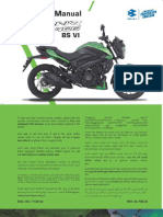 Owner's Manual Dominar 400BSVI PDF