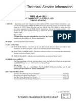 Technical Service Information: THM 4L60-Ehd