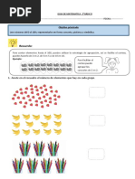 Guia de Matematica 2° Leer y Escribir Numeros Hasta 100