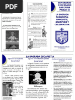 Teología de La Eucaristía - La Sagrada Eucaristía