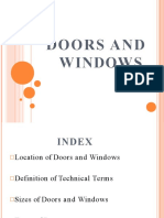 Doors and Windows